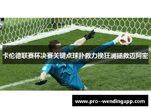 卡伦德联赛杯决赛关键点球扑救力挽狂澜拯救迈阿密